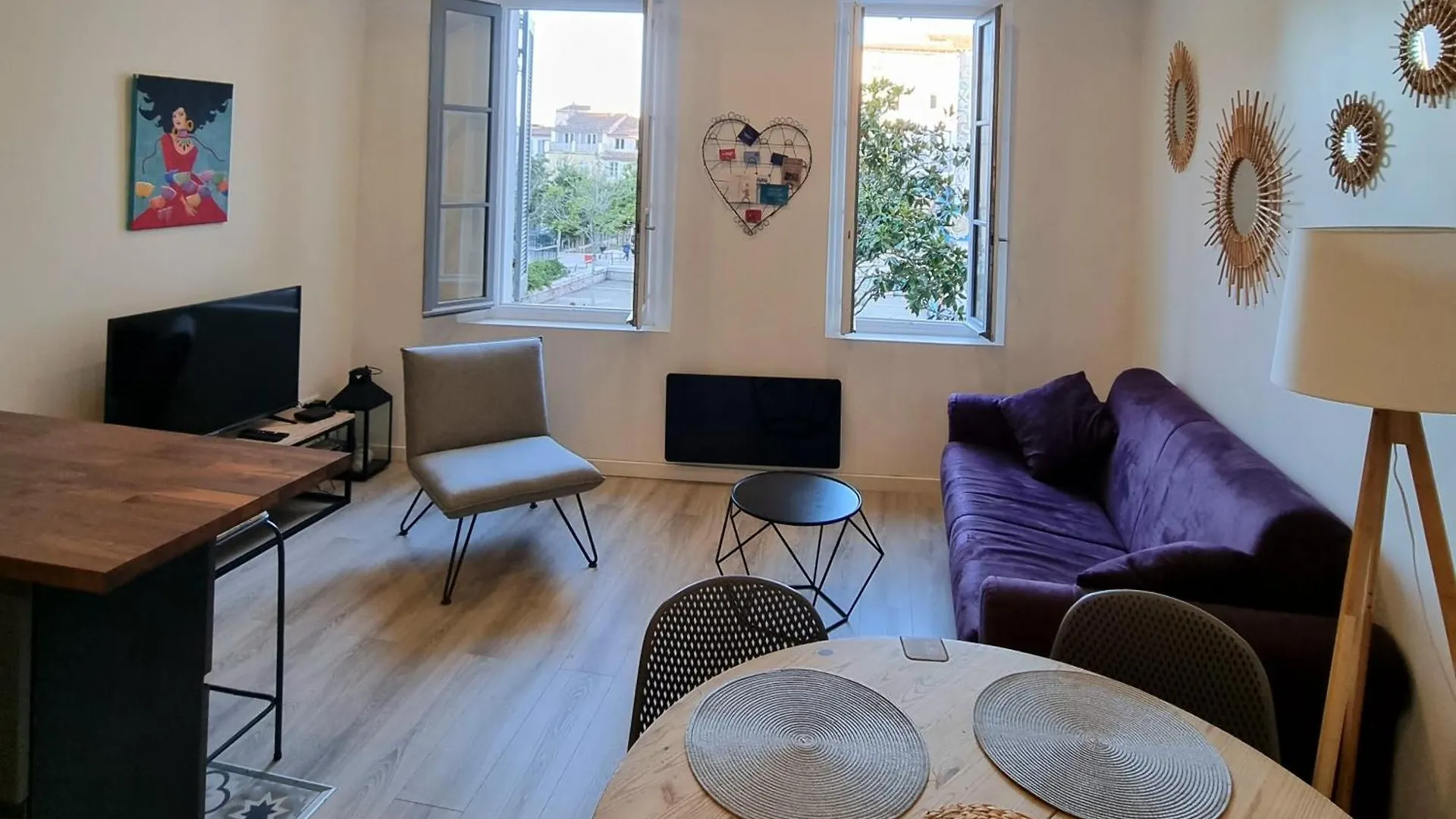 Appartement T2 Panier Vieux Port Renove Marsylia Apartament
